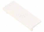 Cap for LED profiles | white | 20pcs | ABS | VARIO30-01