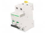 Circuit breaker | 230/400VAC | Inom: 2A | Poles: 2 | Charact: B | 15kA