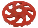 Grinding wheel | &Oslash;: 125mm | concrete | Holder: assembly hole | 22.22mm