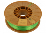 Filament: PLA SILK | 1.75mm | green | 195&divide;225&deg;C | 800g