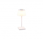 Trio Sanchez LED outdoor table lamp white rechargeable gaismeklis R54126131 4017807570571