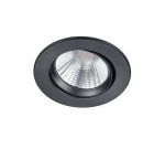Trio Pamir LED recessed spotlight matt black round gaismeklis 650510132 4017807378085