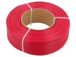 Filament: PLA | 1.75mm | red (ruby) | 185&divide;225&deg;C | 1kg | refill
