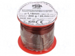Coil wire | double coated enamelled | 1.15mm | 0.2kg | -65&divide;200&deg;C