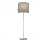 Trio-Lighting Camden  3xE27 brushed steel stāvlampa