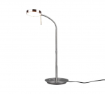 Trio Monza LED table lamp brushed steel gaismeklis 523310107 4017807505771