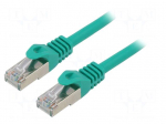 Patch cord | S/FTP | Cat: 6a | RJ45 plug,both sides | stranded | Cu | 15m