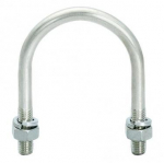 U-skrūve M-10mm, &Oslash;160mm, 6" U-skrūve DIN 934, cinkots tērauds