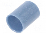 Bearing: sleeve bearing | &Oslash;out: 10mm | &Oslash;int: 8mm | L: 12mm | blue