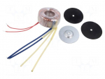 Transformer: toroidal | 30VA | 230VAC | 18V | 18V | 0.83A | 0.83A | IP00