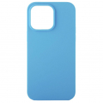 Back panel cover Evelatus Apple iPhone 14 Plus 6.7 Premium Soft Touch Silicone Case Sky Blue