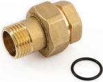 Straight o-ring connector MF 1/2''