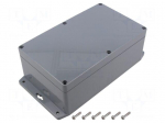 Enclosure: multipurpose | X: 120mm | Y: 200mm | Z: 75mm | ABS | dark grey