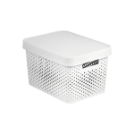 Tooted koju ja aeda // &Otilde;ues | Aiam&ouml;&ouml;bel // Pojemnik ażurowy z przykrywką Infinity 17L biały