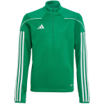 Sweatshirt for kids adidas Tiro 23 League Training Top green IB8473 128cm