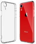 Back panel cover Evelatus Apple iPhone XR Clear Silicone Case 1.5mm TPU Transparent