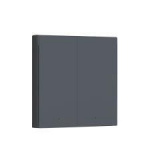 Smart device AQARA  SMART HOME WRL SWITCH/DOUBLE WS-EUK04 GREY