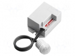 Motion sensor | wall mount | IP20 | -20&divide;40&deg;C | 3&divide;6m | Range: 5s&divide;8min