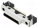 Connector: D-Sub | PIN: 27 | socket | male | THT | DH | 1mm