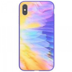 Back panel cover Nillkin Apple iPhone XR Ombre Hard Case Purple