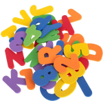 RoGer Foam bath toy "Letters and Numbers" 36pcs