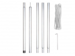 SHADE SAIL POLE KIT 2.5 m - with guy rope