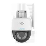 UHO P1A-M3F4D ~ Uniarch WiFi/IP kamera 3MP 4mm (IR + WHITE LED) / Atbalsta UNV NVR