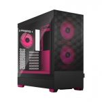 Computer case Fractal Design  Pop Air RGB Magenta Core TG Clear Tint, ATX, mATX, Mini ITX, Power supply included No