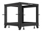 LANBERG Open rack 19 9U 600x600-1100 adj