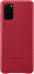 Back panel cover Samsung  Galaxy S20 Plus Leather Cover Red