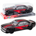 M&auml;nguala | PC | Konsoolid | Tarvikud // M&auml;nguasjad ja m&auml;ngud lastele // Samoch&oacute;d Sportowy Napęd Błyszcząca Karoseria Czarny Czerwone Linie