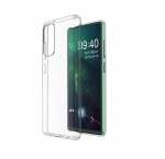 Back panel cover Evelatus Samsung Galaxy S20 FE/S20 FE 5G Clear Silicone Case 1.5mm TPU Transparent
