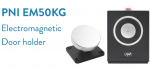 Fail Safe NO ukse hoidmise elektromagnet, seinale paigaldatav, hoidmisj&otilde;ud 50 kg, 12/24V