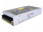 Power supply: switched-mode | modular | 150W | 15VDC | 199x98x38mm