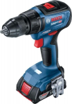 Bosch GSR 18V-50 1800 RPM Key 1 kg Black, Blue