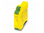 Automation module: safety relay | 24VDC | IN: 4 | -20&divide;65&deg;C | IP20