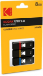 Kodak USB2.0 K100 8GB P3 EKMMD8GK102P3 (3 pcs)