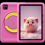 Blackview Tab A6 Kids WiFi 10.1-inch HD+ IPS 800x1280 A523 Octa-core 1.8GHz 4GB/128GB 5100mAh NO Charger 5MP Front/8MP Rear camera Android 14 Rose Pink