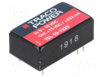 Converter: DC/DC | 10W | Uin: 9&divide;18V | Uout: 15VDC | Uout2: -15VDC | DIP16