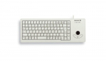 CHERRY XS Trackball keyboard Universal USB QWERTZ German Grey
