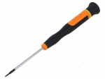 Screwdriver: precision | slot | 1.5x0.23mm | Blade length: 60mm