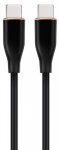 Cable Gembird Premium silicon USB Type-C Male - USB Type-C Male 1.5m Black