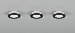 Trio Himal recessed spotlight LED black 3-pack gaismeklis 635110302 4017807663792