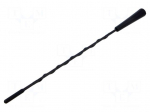 Antenna mast | car top,automotive,external | 300mm | M5 | AM,FM