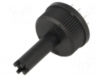 Switch: rotary | Pos: 4 | 0.13A/150VAC | 0.13A/150VDC | Poles number: 3