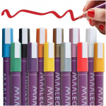 Uued tooted // Zestaw marker&oacute;w dekoracyjnych 12szt. Maaleo 25743