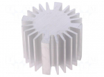Heatsink | LED | &Oslash;: 50mm | H: 37.5mm