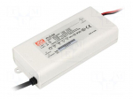 Power supply: switched-mode | LED | 54W | 70&divide;108VDC | 500mA | IP30 | 340g