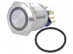 Switch: vandal resistant | Pos: 2 | SPST-NO + SPST-NC | 3A/220VAC