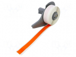 Tape | 12.7mm | 15.24m | orange | self-adhesive | -40&divide;82&deg;C